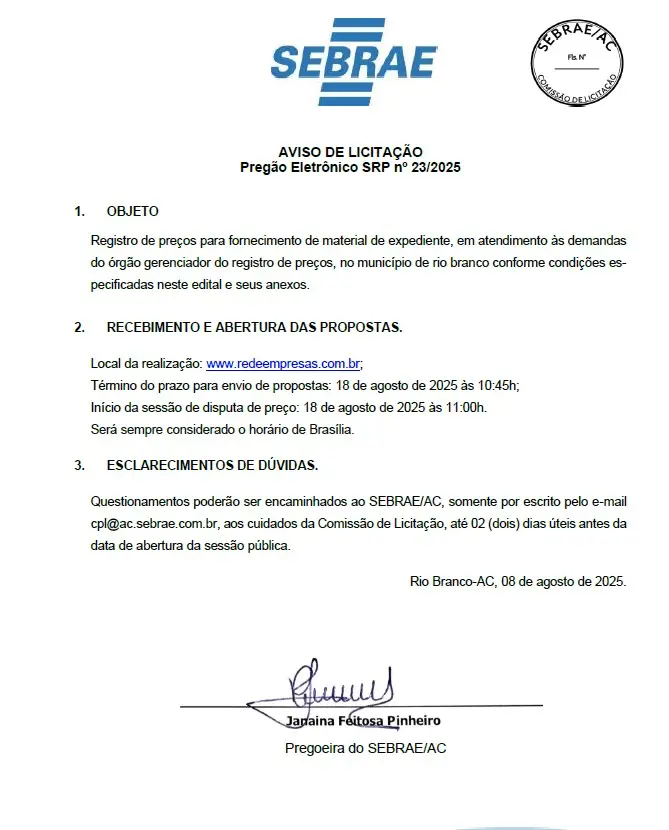 Avisos