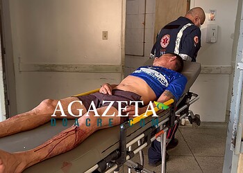 Homem é espancado por membros de facção dentro de galpão abandonado em Rio Branco após ser acusado de furto