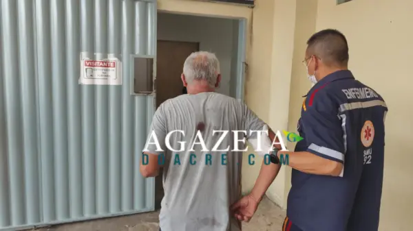 Idoso é esfaqueado pelo enteado ao intervir em briga familiar no bairro Taquari