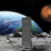 Em 2020, a China fincou uma bandeira na Lua em sua missão Chang'e-5 - (crédito: CNSA/CLEP)