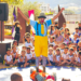 Grupo de teatro Circo do Cafundó (MT) se apresenta na Praça da Revolução - Foto: Divulgação