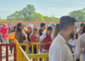 FOTOS: Apoiadores e militantes já se concentram na Cooperacre, em Rio Branco, para esperar o presidente Lula