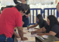 FOTOS: Apoiadores e militantes já se concentram na Cooperacre, em Rio Branco, para esperar o presidente Lula