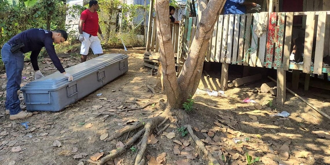 Homem é executado com três tiros dentro de casa em área de difícil acesso no Acre 1 Homem é executado com três tiros dentro de casa em área de difícil acesso no Acre