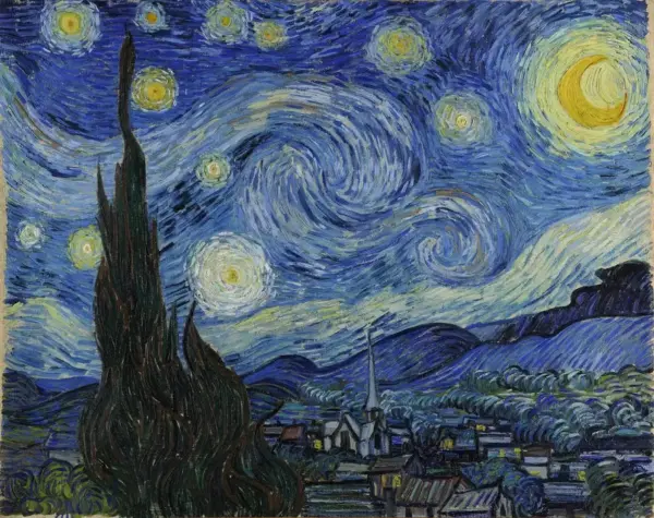 O fenômeno quântico por trás do quadro "Noite estrelada", de Van Gogh