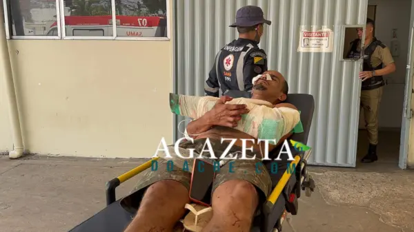 Homem sofre tentativa de homicídio a golpes de terçado em Rio Branco e fica com fratura exposta