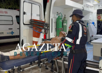 Homem sofre ataque brutal no Preventório e é hospitalizado com fratura exposta em Rio Branco