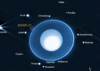 Divulgação/NASA, ESA, CSA, STScI, M. El Moutamid, M. Hedman