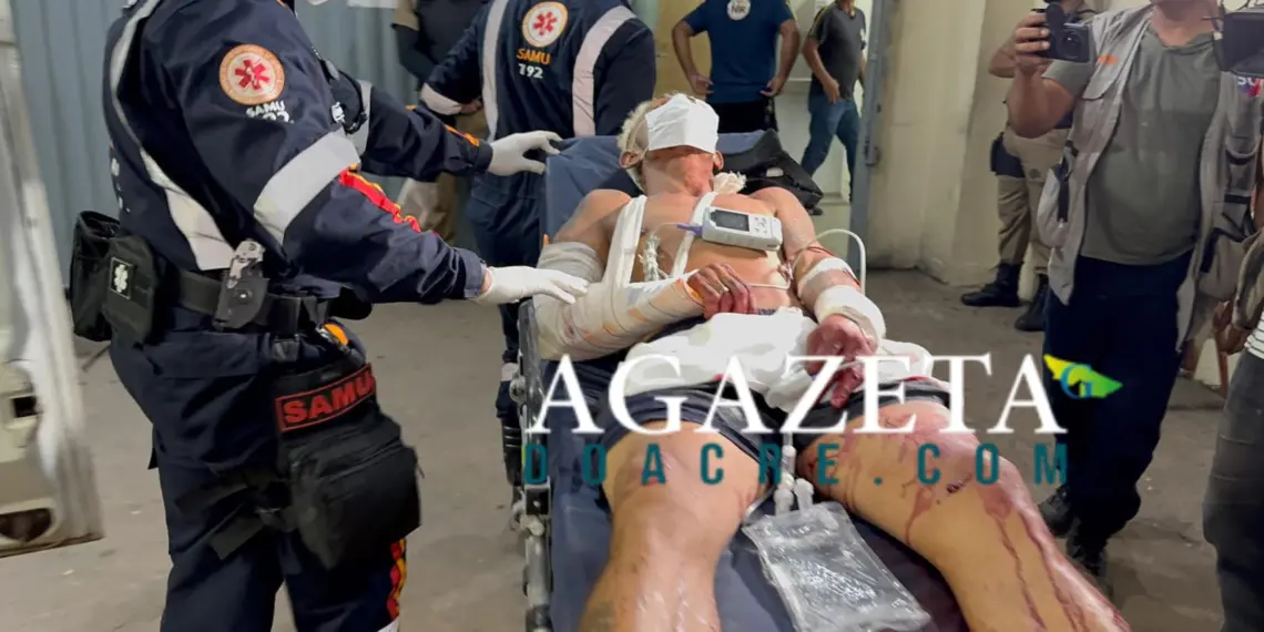 Homem em situação de rua é atacado a golpes de terçado em Rio Branco