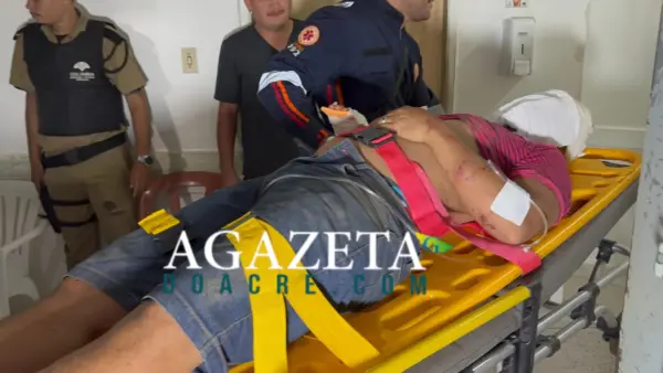 Bebedeira termina em briga e jovem é agredido com ripas em bairro de Rio Branco