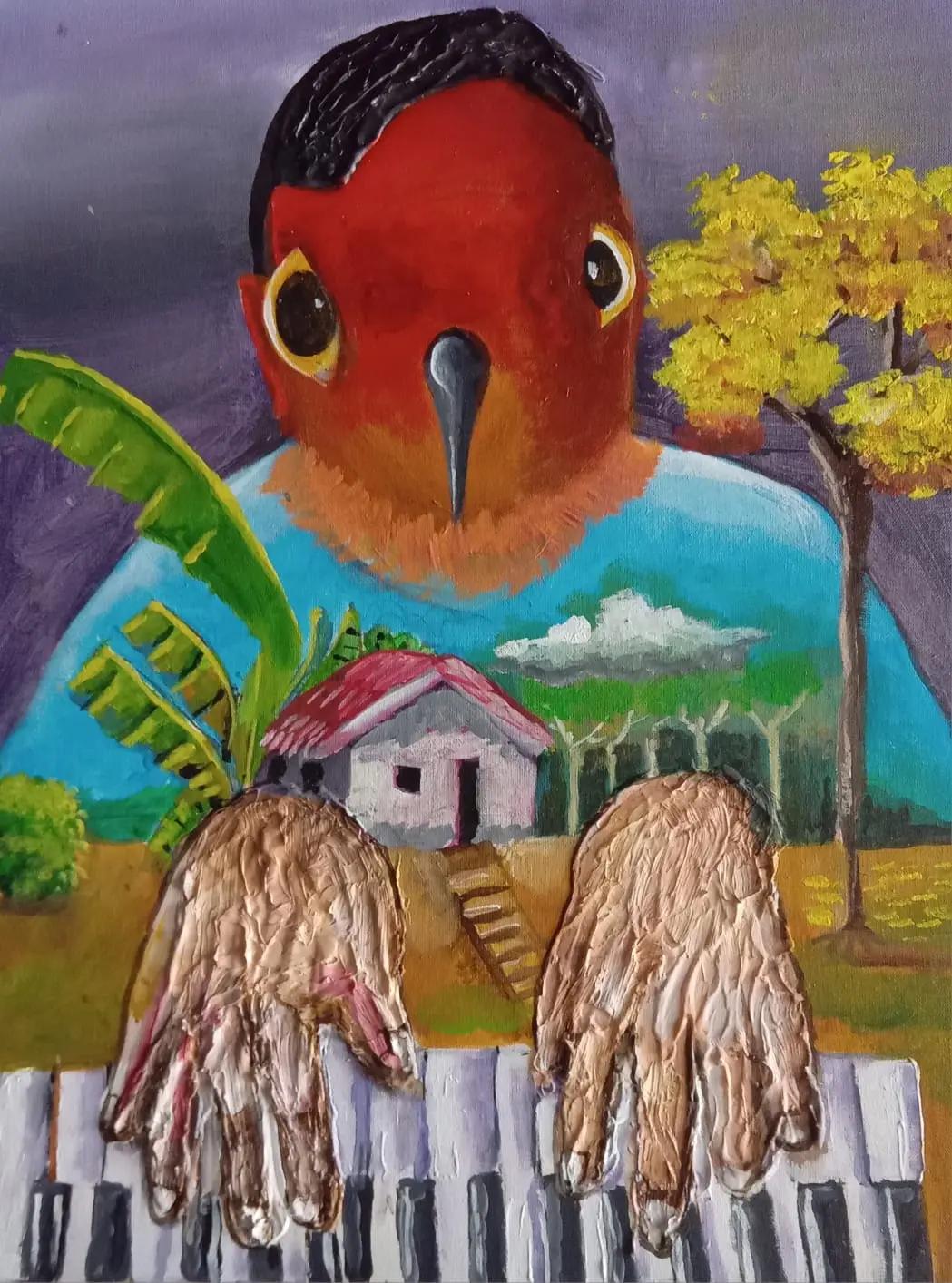 Cores Amazônicas: exposição do artista Dim destaca arte, cultura e história do Acre no TCE