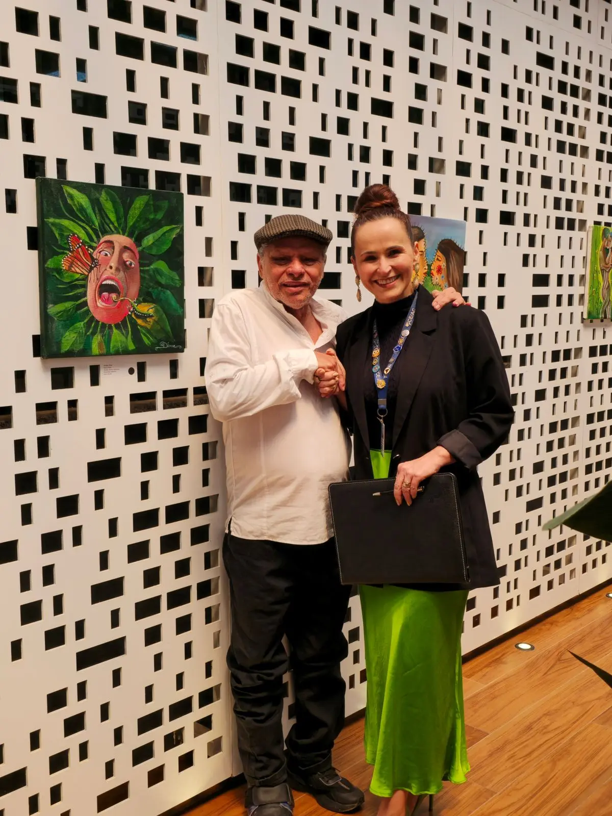 Cores Amazônicas: exposição do artista Dim destaca arte, cultura e história do Acre no TCE