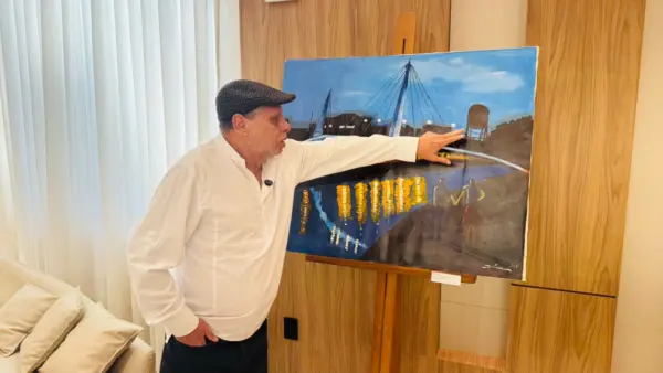 Cores Amazônicas: exposição do artista Dim destaca arte, cultura e história do Acre no TCE