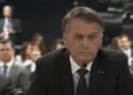 O ex-presidente Jair Bolsonaro em interrogatório ao STF  • Reprodução/TV Justiça