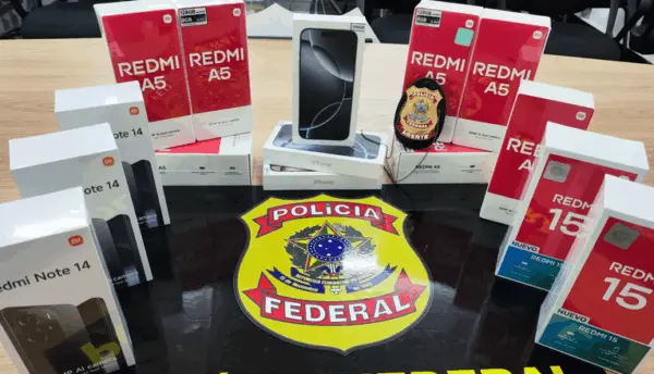 Boliviano é preso pela PF no interior do Acre com 15 celulares sem documentação fiscal
