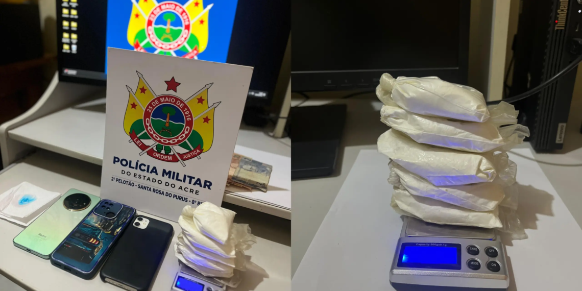Polícia prende quatro e frustra entrega de cocaína a criminoso apontado como liderança de facção no Acre
