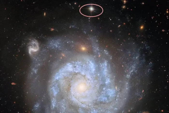 Foto: ESA/Hubble e NASA, L. Galbany, S. Jha, K. Noll, A. Riess