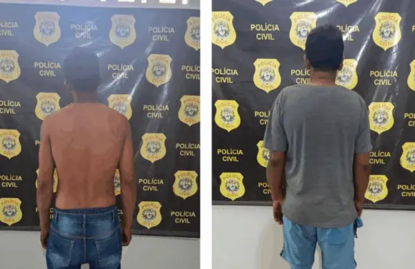 Dois homens são presos por descumprir medida protetiva e receptação