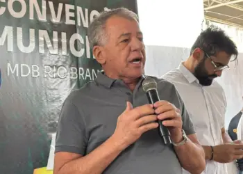 O presidente do MDB falou sobre as prioridades do partido no Acre. Foto: Leandro Chaves