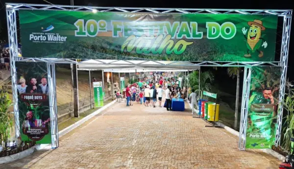 10ª edição do Festival do Milho celebra tradição e movimenta a economia de Porto Walter