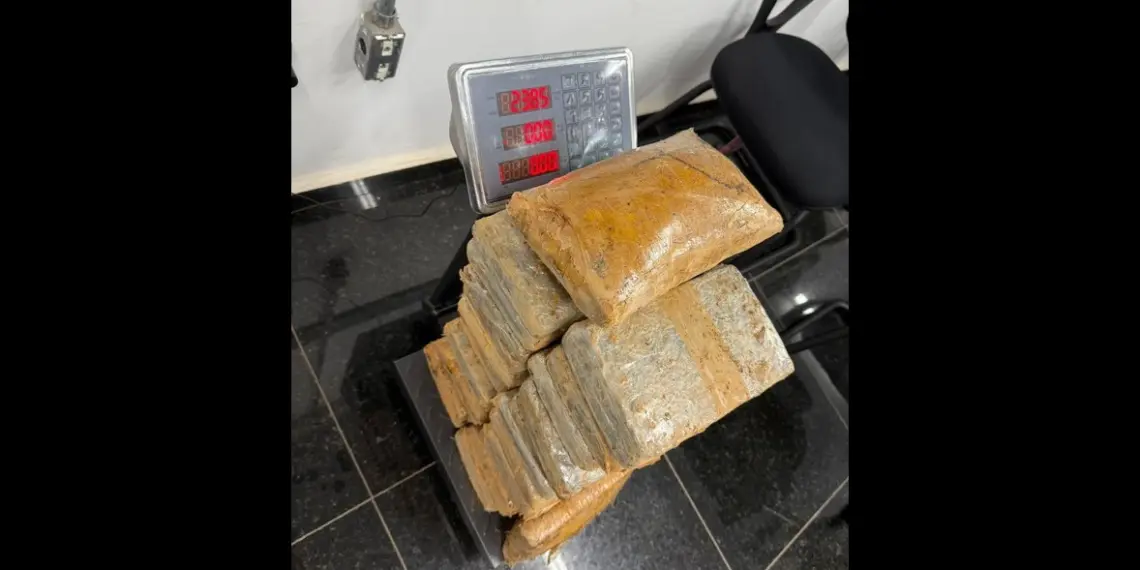 Atuação conjunta de polícias apreende 23 kg de maconha enterrados em ramal no Acre