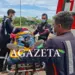 Socorristas atendem pedestre ferido após atropelamento na Amadeo Barbosa, em Rio Branco (Foto: A Gazeta do Acre)
