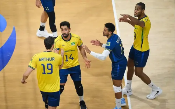 Arthur Bento assume responsabilidade, e Brasil vence China no Mundial de vôlei