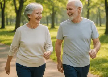 Caminhar faz bem após os 60 ─ Imagem: Geração/FDR