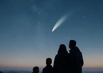 Cometa C/2025 R2 SWAN ─ Imagem: Geração/FDR
