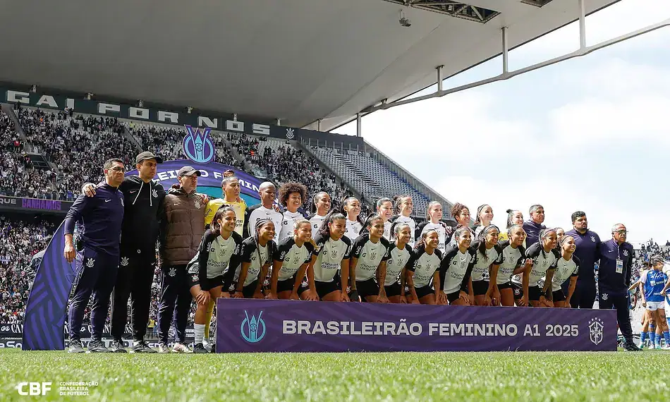 Corinthians é campeão do Brasileirão Feminino 2025. (Foto: Rafael Ribeiro/CBF)