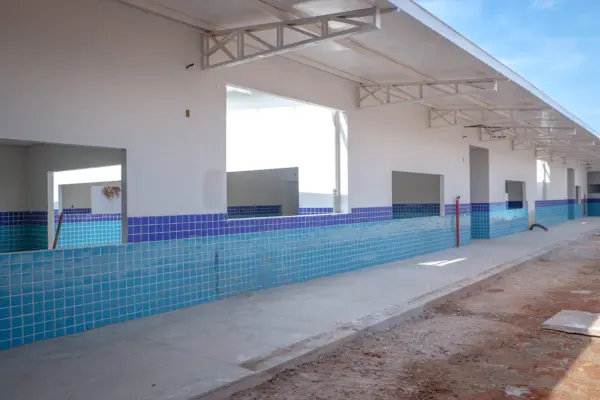 Creche Infantil para crianças de 0 a 3 anos na Vila Acre já está 80% concluída