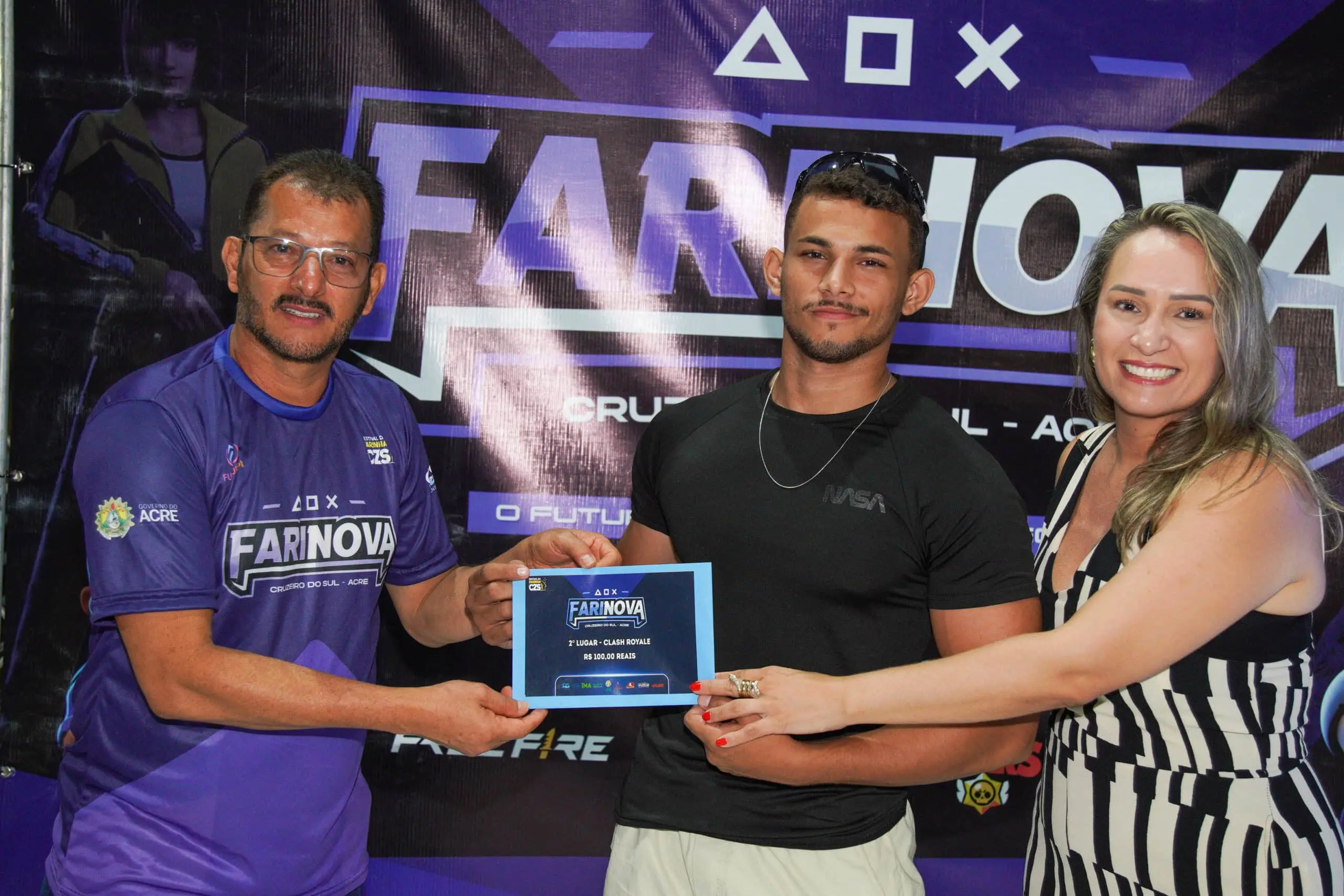 Seict premia vencedores do Campeonato Gamer Farinova no encerramento do Festival da Farinha 2 Seict premia vencedores do Campeonato Gamer Farinova no encerramento do Festival da Farinha