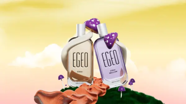 O Boticário apresenta EGEO CoguMellow, nova versão da primeira fragrância do mundo a utilizar o cogumelo Boletus Edulis em sua composição