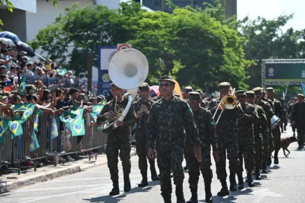Dia da Independência: veja imagens da celebração do povo e dos bastidores da festa 72 Dia da Independência: veja imagens da celebração do povo e dos bastidores da festa