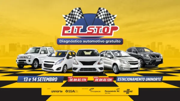 Pit Stop automotivo oferece diagnóstico gratuito de veículos em Rio Branco