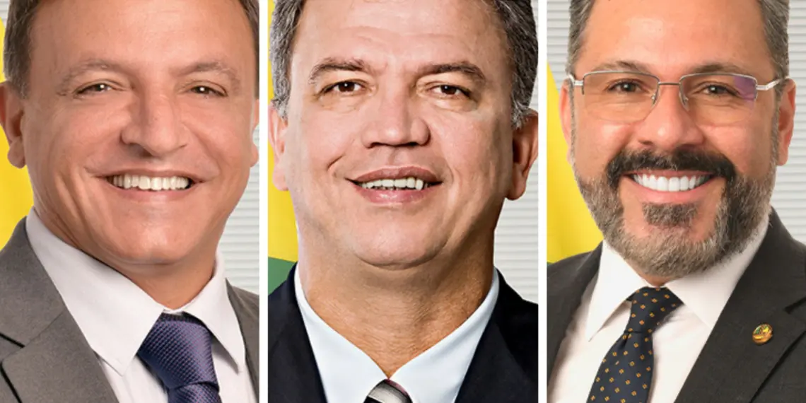 Bittar e Petecão votam contra a PEC das Prerrogativas na CCJ; Alan Rick não compareceu (Foto: Divulgação)