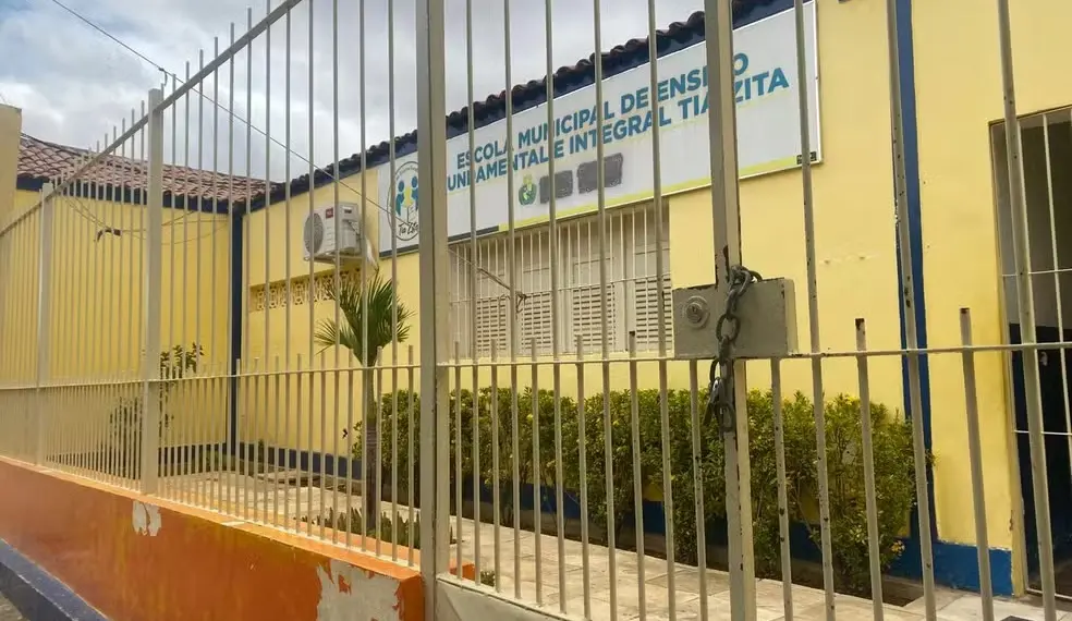 Alícia Valentina foi agredida por colegas dentro das dependências da Escola Municipal Tia Zita — Foto: Lucilene Santos/TV Grande Rio