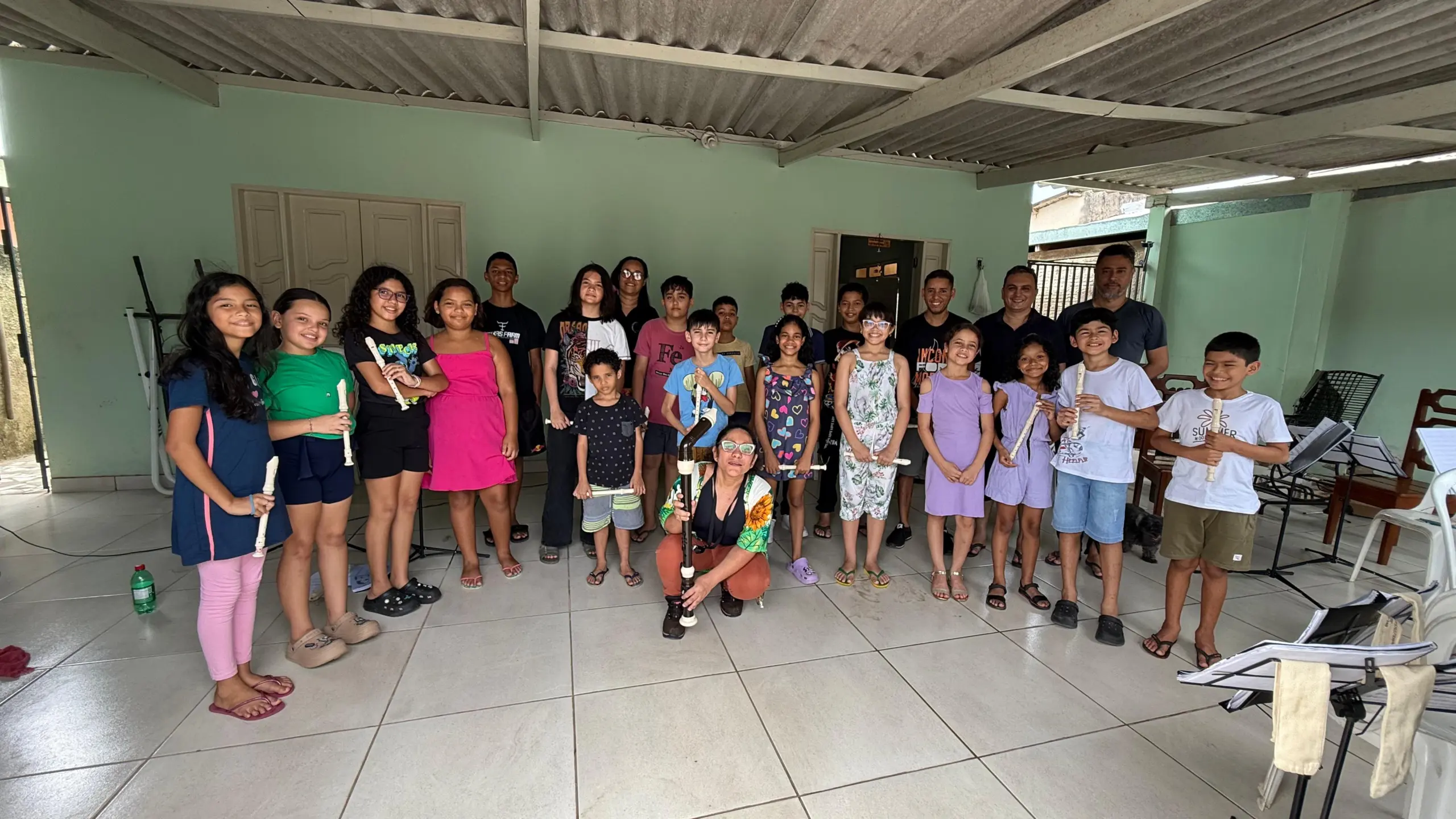 Projeto social leva aprendizado musical e esperança a crianças do bairro Sobral