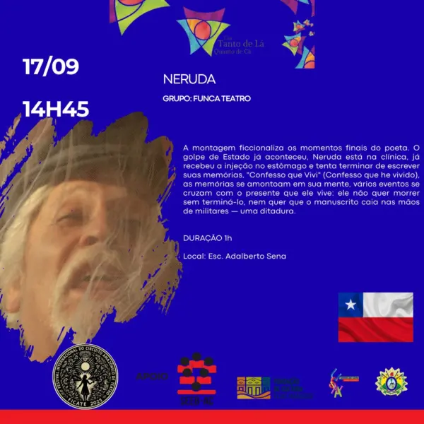 Festival internacional de teatro chega à sua 5ª edição no Acre; confira a programação 7 Festival internacional de teatro chega à sua 5ª edição no Acre; confira a programação
