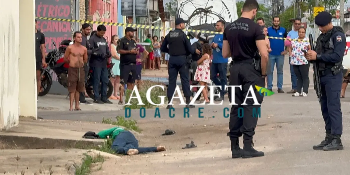 Criminoso morre após apontar pistola para policiais no Segundo Distrito de Rio Branco