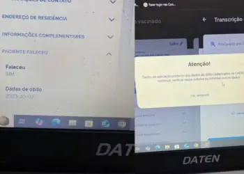 Banco de dados do SUS dizia que Matías estava morto — Foto: Reprodução