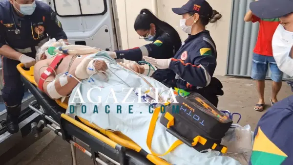 Acidente com cavalo deixa trabalhador gravemente ferido em propriedade rural no Acre