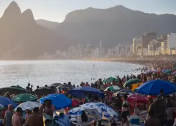 Praia de Ipanema, no Rio de Janeiro — Foto: Leo Martins / Agencia O Globo