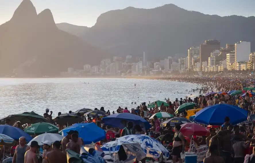 Praia de Ipanema, no Rio de Janeiro — Foto: Leo Martins / Agencia O Globo