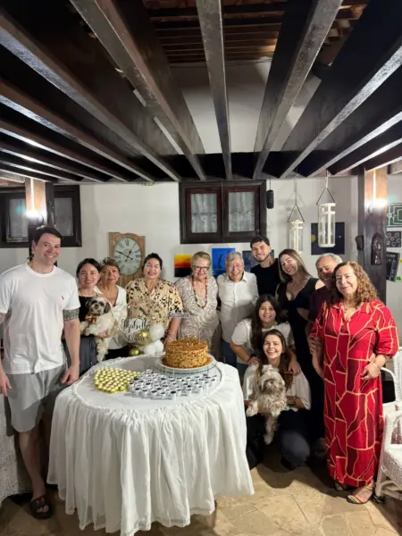 A dama Elizabeth Lima celebrou seus 80 anos no último dia 12 de setembro