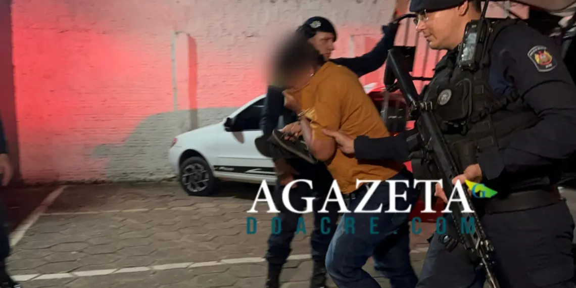 Homem apontado como liderança de organização criminosa é preso na Vila Acre em Rio Branco
