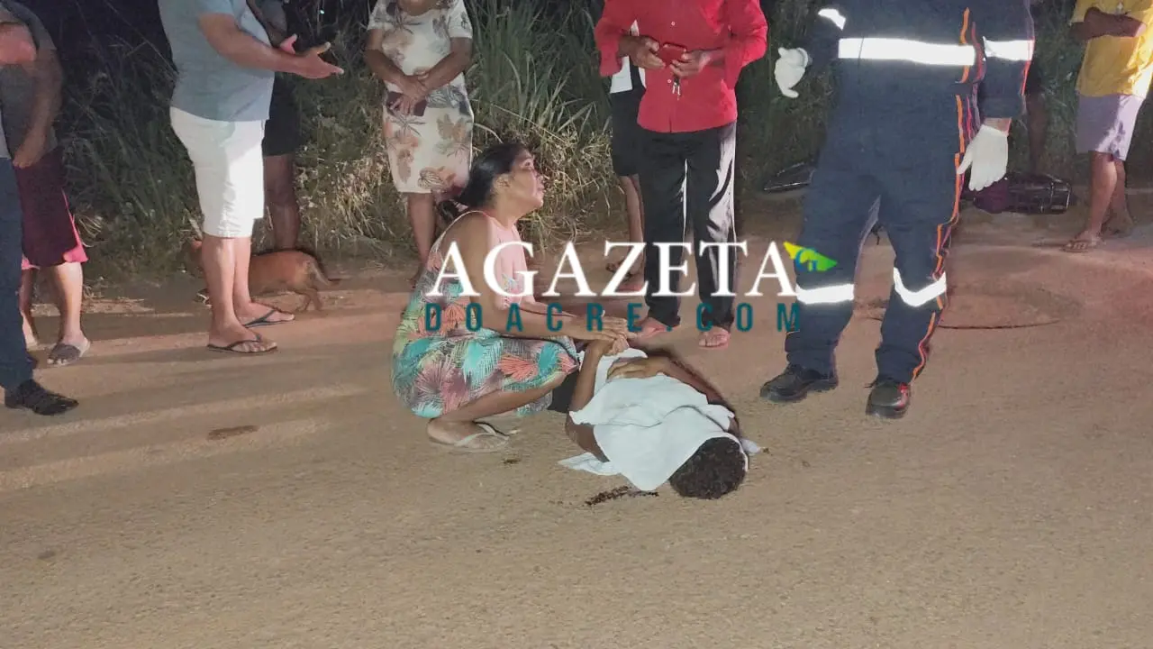 Adolescente morre após colisão entre bicicleta e motocicleta em Rio Branco