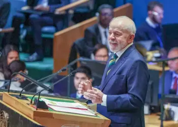 Presidente Lula na Assembleia Geral da ONU de 2024 — Foto: Ricardo Stuckert/PR