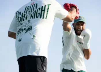 Treino nas alturas! Spaten leva lutadores para topo de edifício ícone no Rio de Janeiro para coroar preparação para o Spaten Fight Night 2 com vista deslumbrante