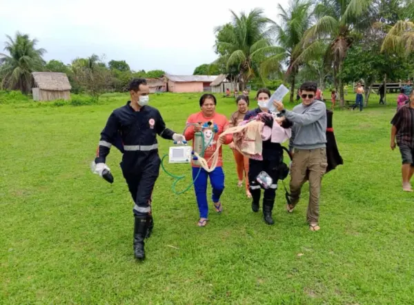 Trabalho integrado salva vida de criança indígena no interior do Acre